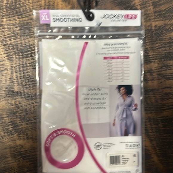 Jockey life collection xlarge new  white non-compression cotton gusset comfort - Picture 4 of 6